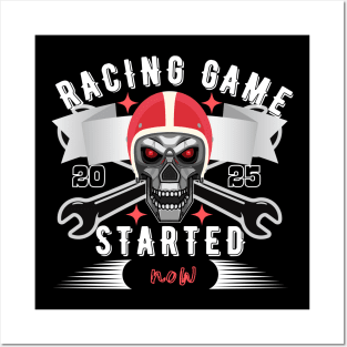Racing game Posters and Art